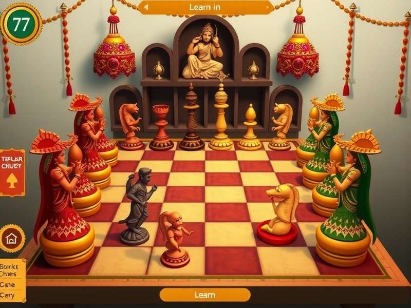 Valiant Chess learning interface with move analysis